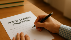 hostel leaving application — Hostel Leaving Application: The Letter & Timing