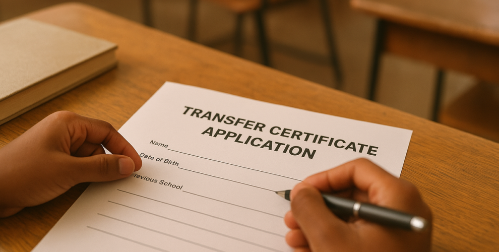 transfer certificate application — The Transfer Certificate Nobody Explains: What a School Must Give You, What It Cannot